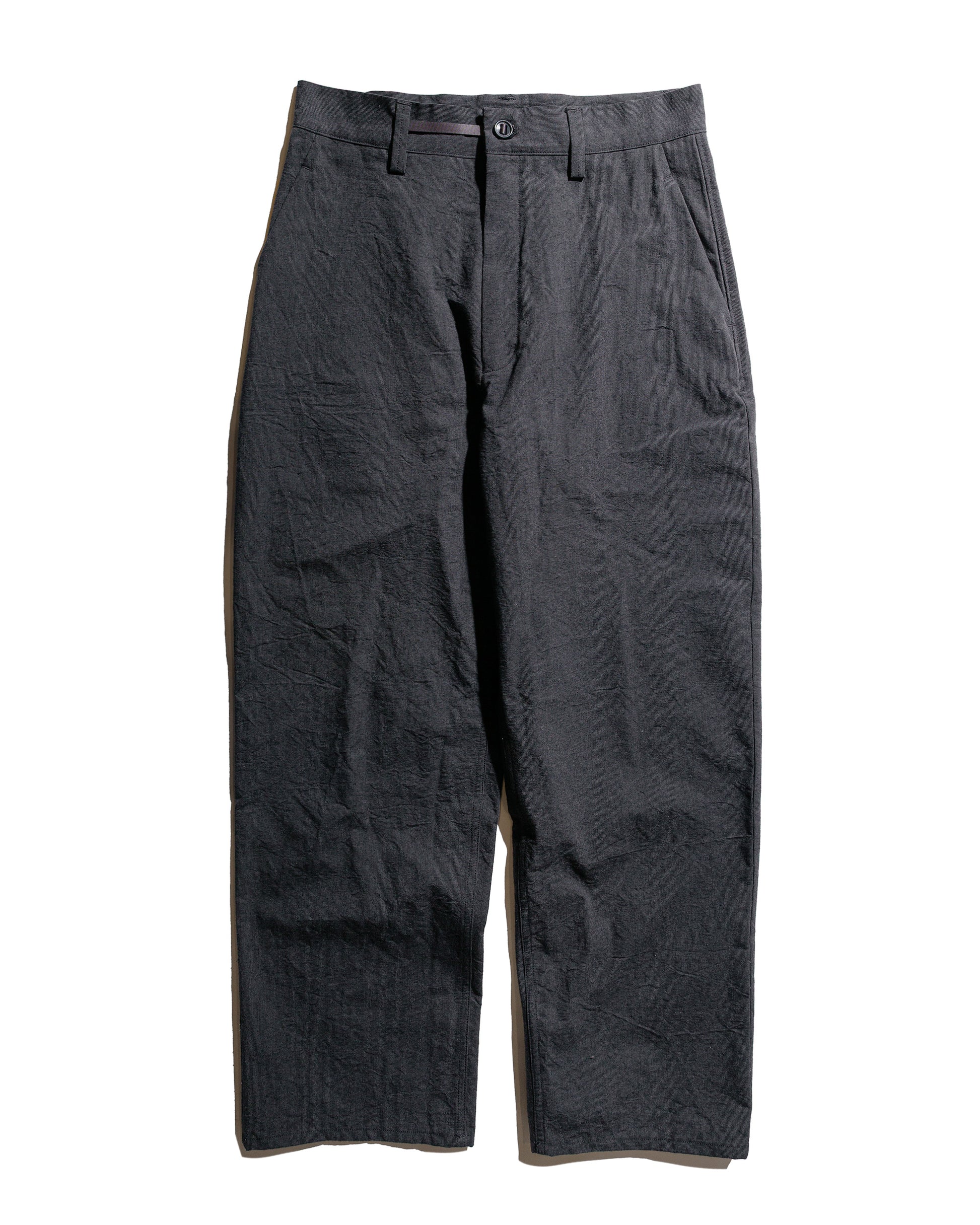 lost & found MAN-TLE MAN-TLE R19P4 Wide Pants Granite Wool