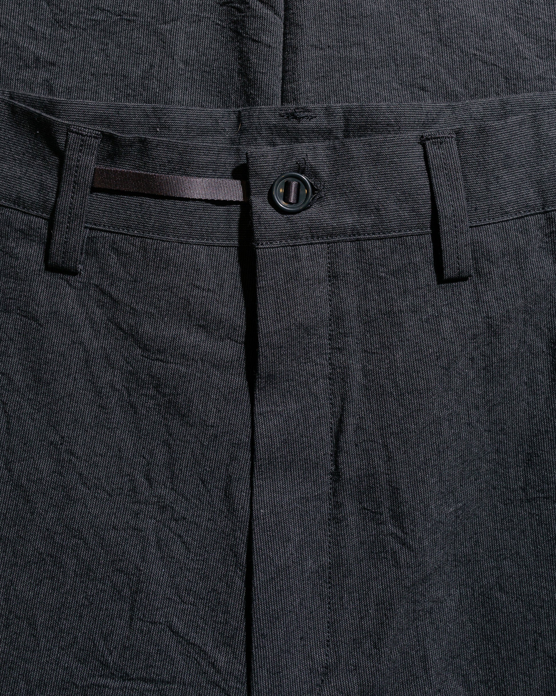 lost & found MAN-TLE MAN-TLE R19P4 Wide Pants Granite Wool