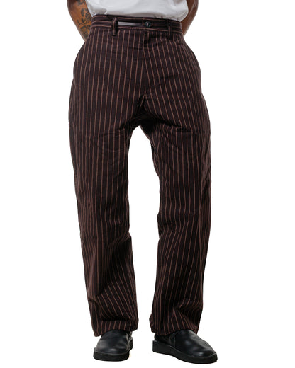 lost & found MAN-TLE MAN-TLE R19P4 Wide Pants Strata Wax