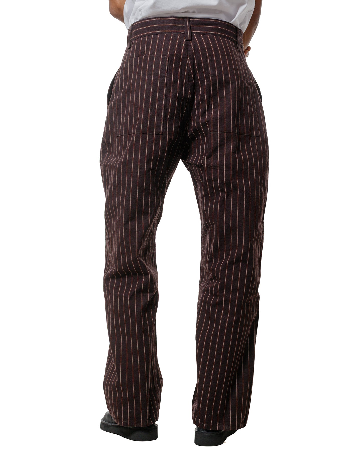 lost & found MAN-TLE MAN-TLE R19P4 Wide Pants Strata Wax