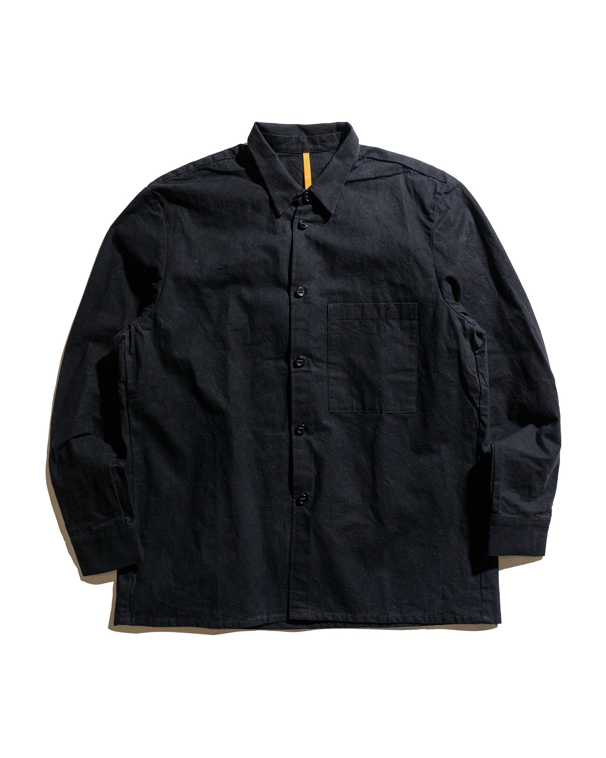 lost & found MAN-TLE MAN-TLE R19S1 New Shirt-1 Black Wax