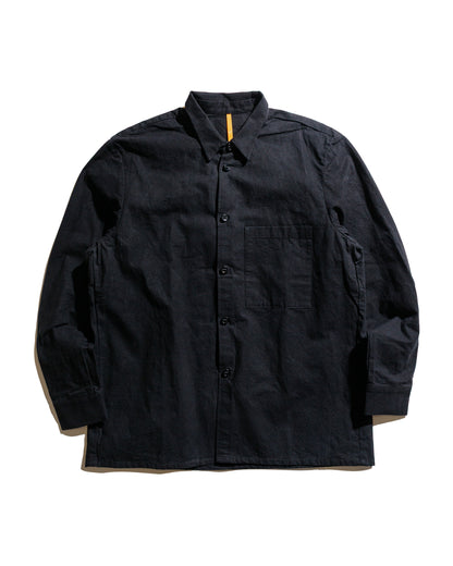 lost & found MAN-TLE MAN-TLE R19S1 New Shirt-1 Black Wax