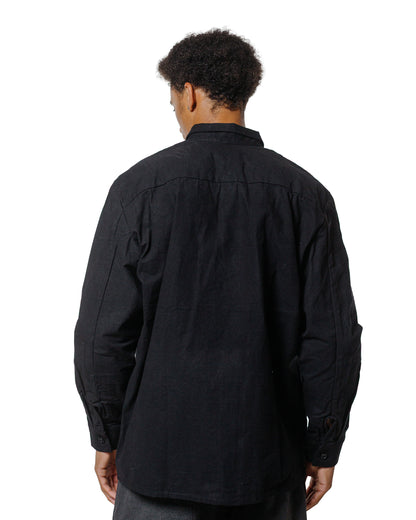 lost & found MAN-TLE MAN-TLE R19S1 New Shirt-1 Black Wax
