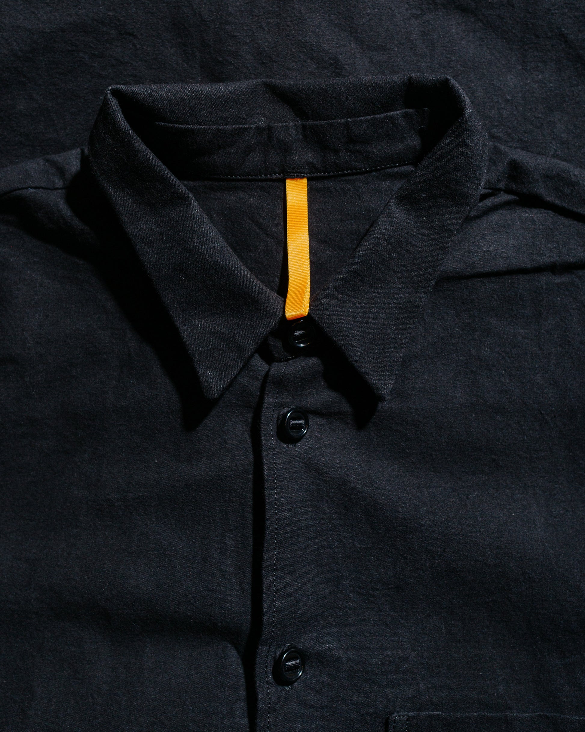 lost & found MAN-TLE MAN-TLE R19S1 New Shirt-1 Black Wax
