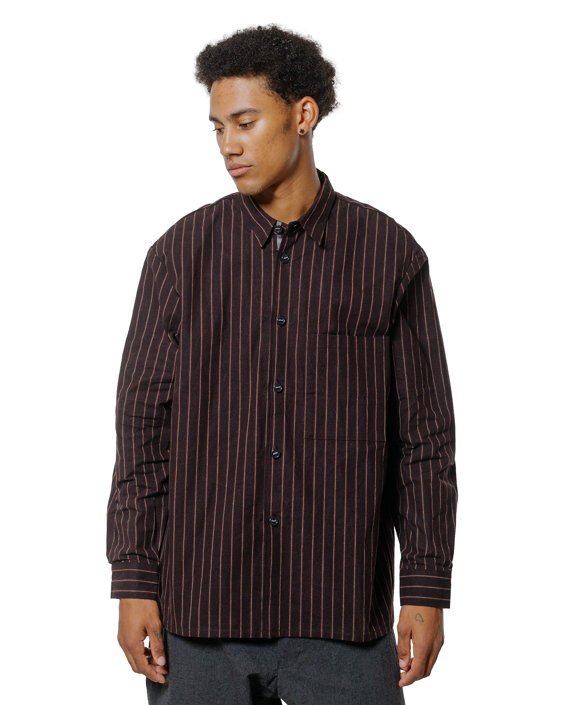 lost & found MAN-TLE MAN-TLE R19S1 New Shirt-1 Strata Wax