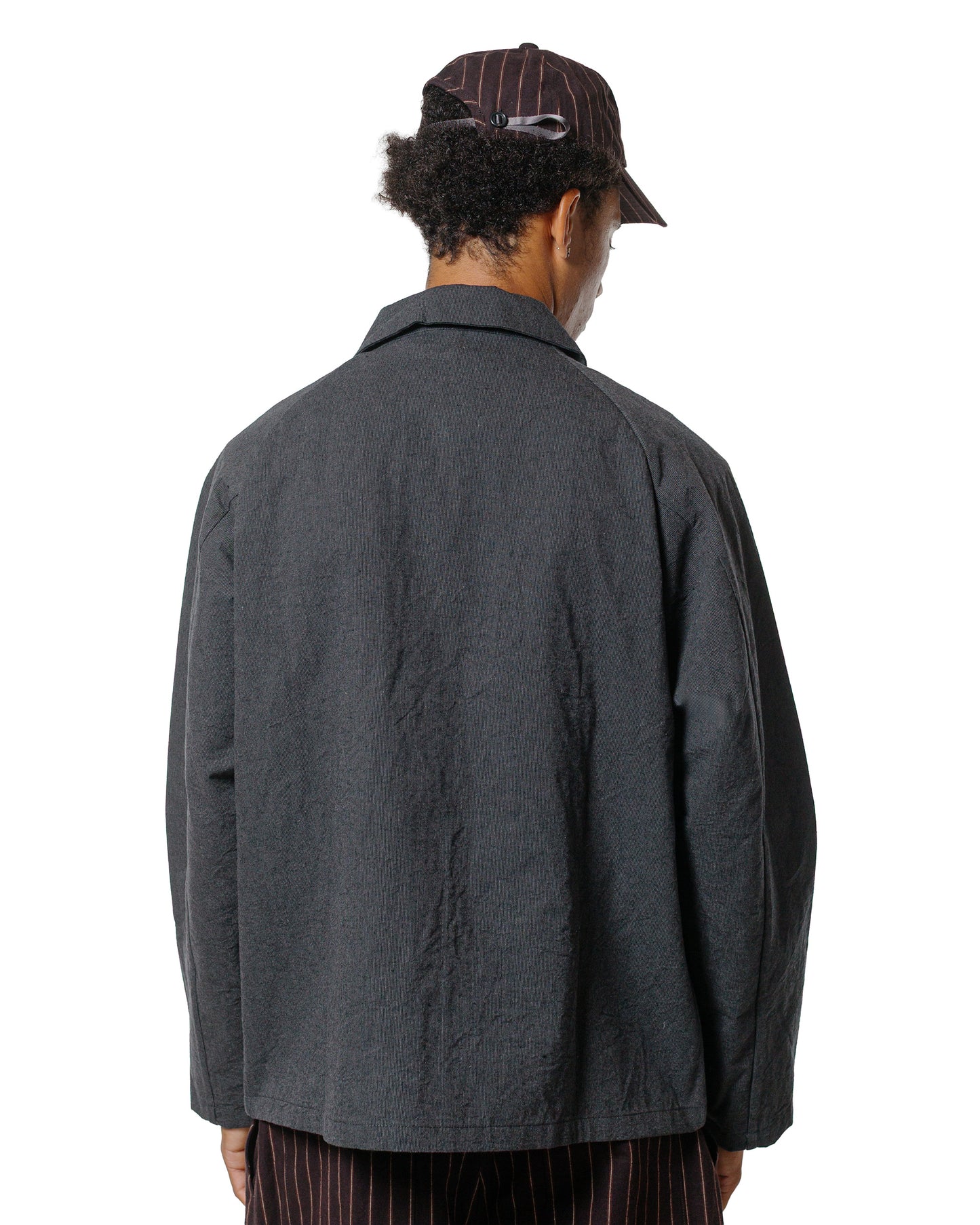 lost & found MAN-TLE MAN-TLE R19S3 Boat Shirt Granite Wool