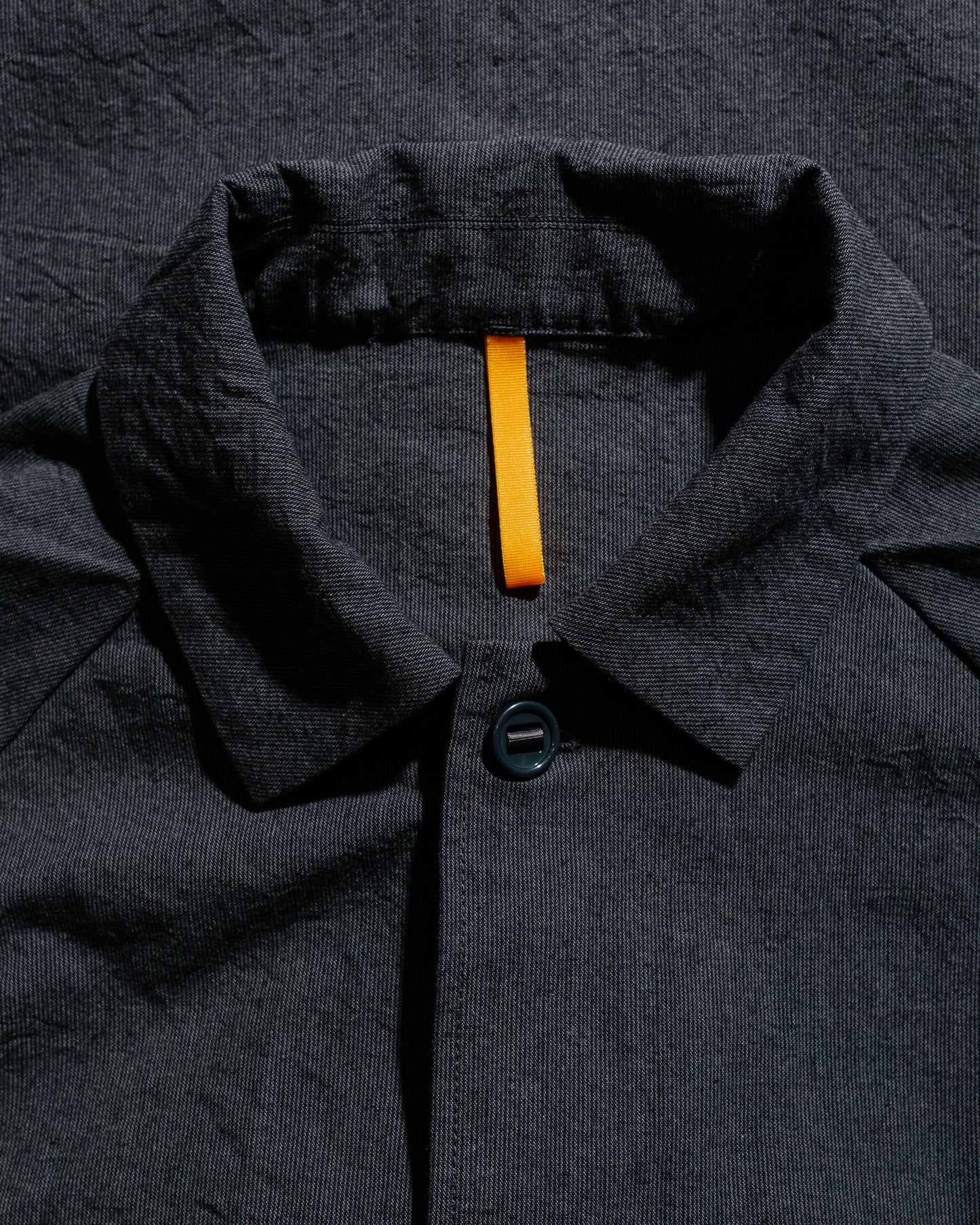 lost & found MAN-TLE MAN-TLE R19S3 Boat Shirt Granite Wool