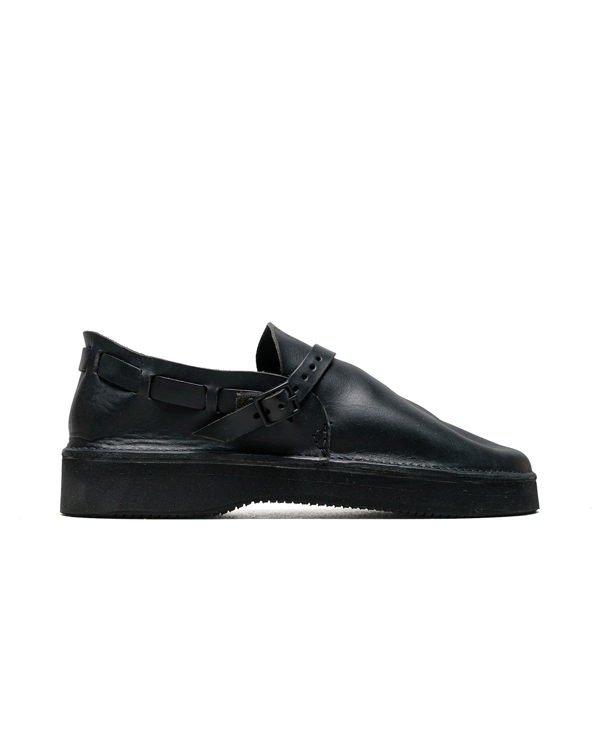 lost & found MAN-TLE MAN-TLE R19V1 Aurora Low Black Horween