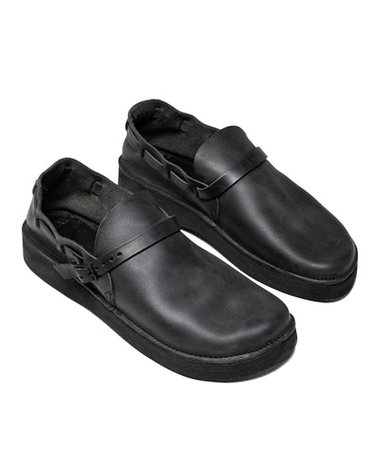lost & found MAN-TLE MAN-TLE R19V1 Aurora Low Black Horween