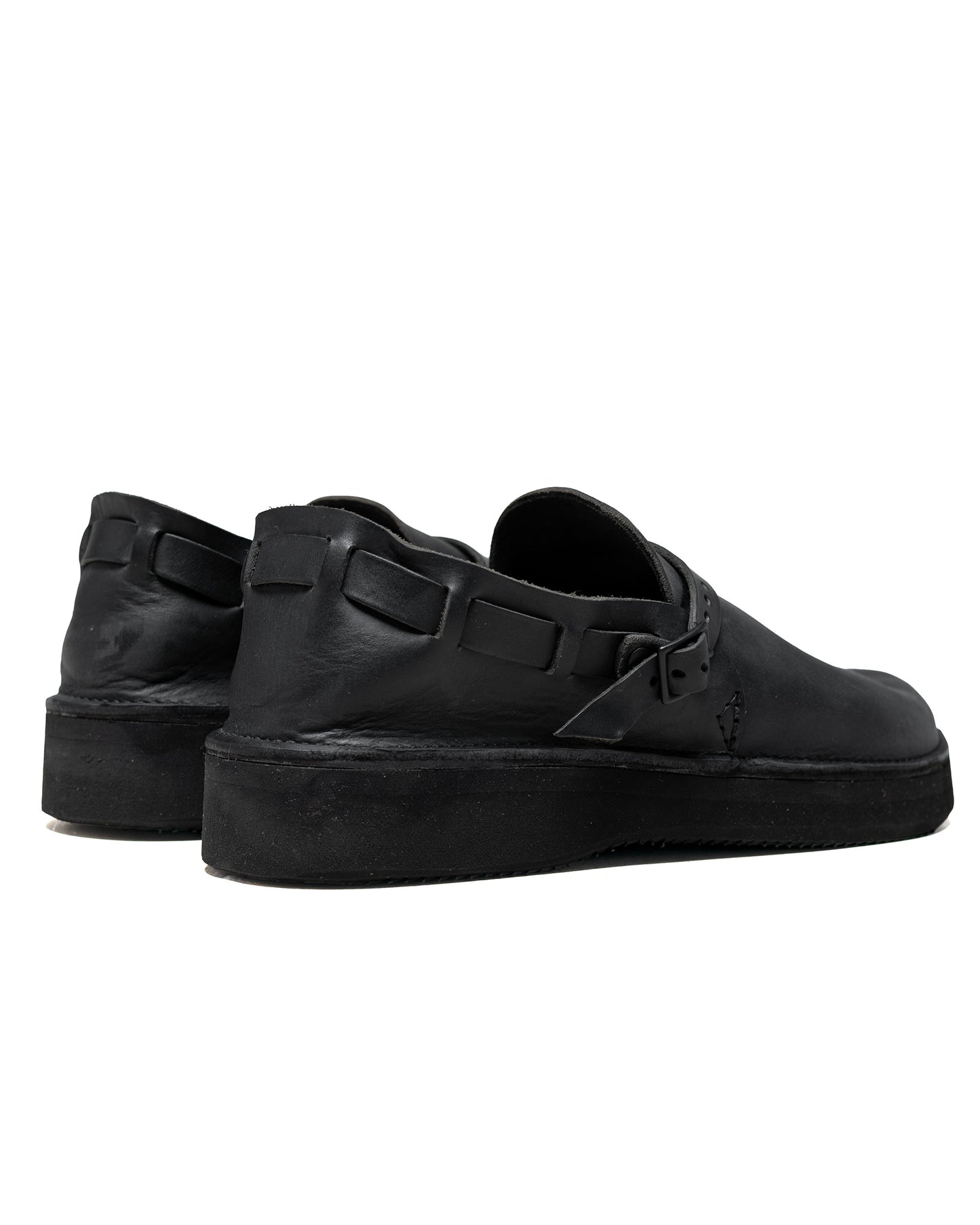 lost & found MAN-TLE MAN-TLE R19V1 Aurora Low Black Horween