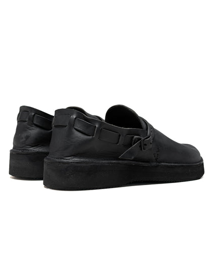 lost & found MAN-TLE MAN-TLE R19V1 Aurora Low Black Horween