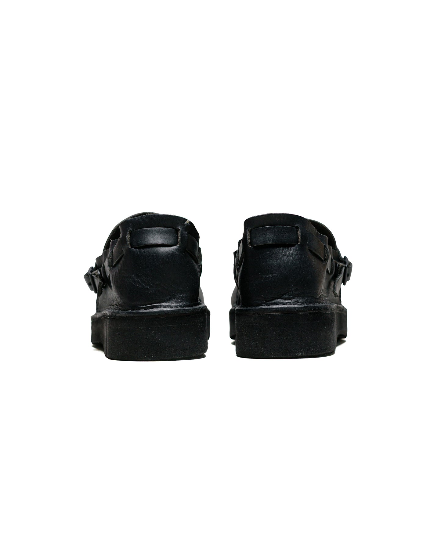 lost & found MAN-TLE MAN-TLE R19V1 Aurora Low Black Horween