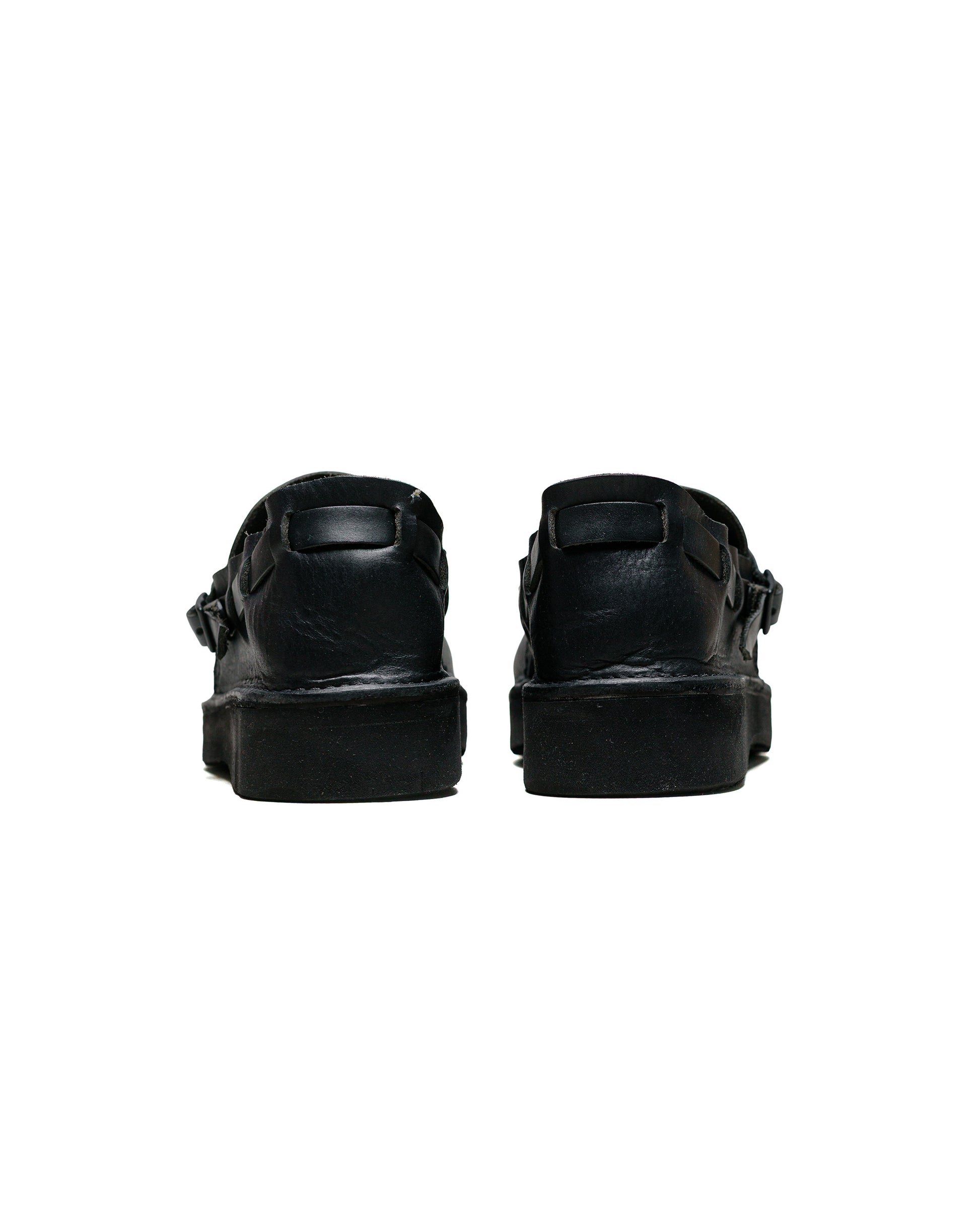 lost & found MAN-TLE MAN-TLE R19V1 Aurora Low Black Horween