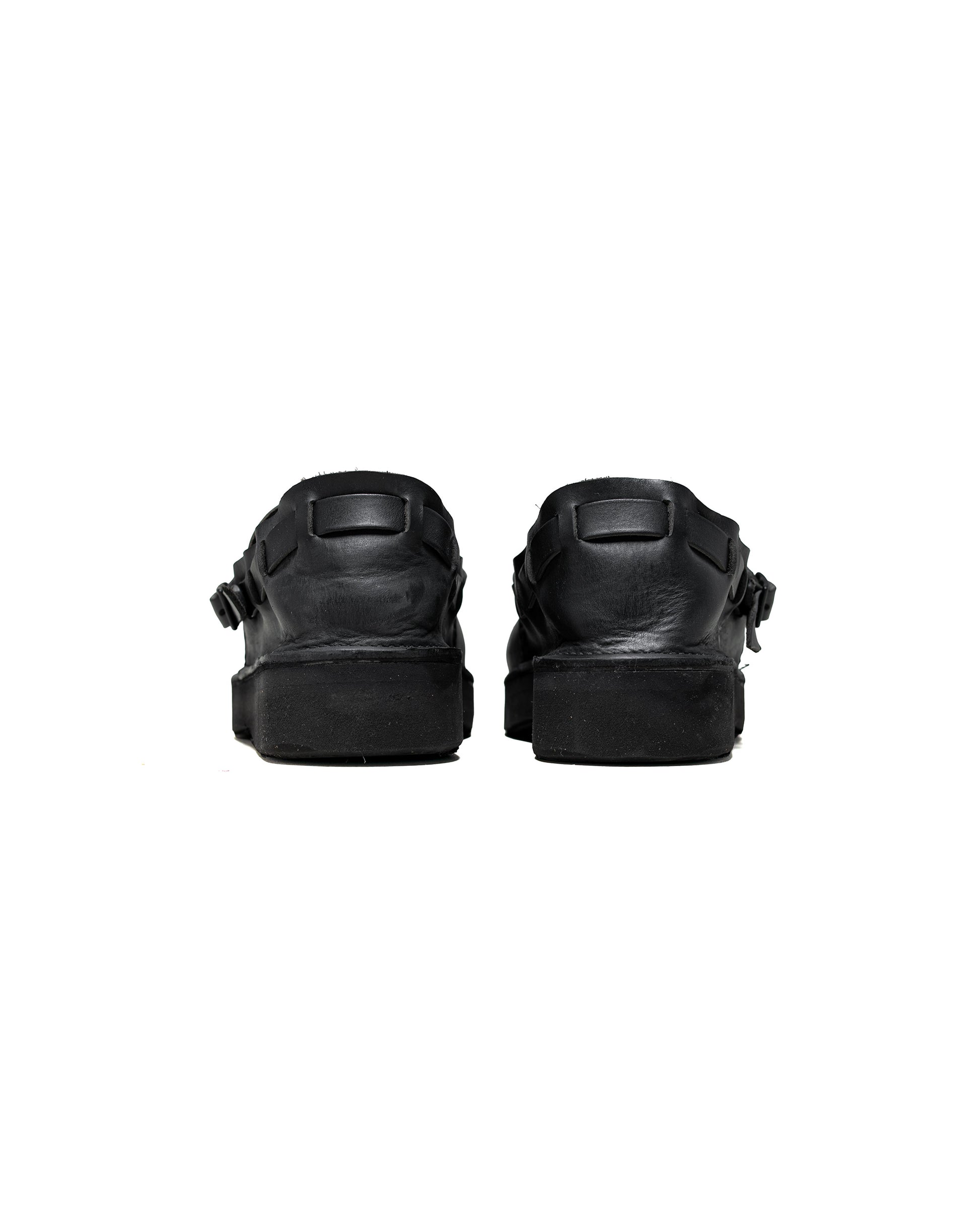 lost & found MAN-TLE MAN-TLE R19V1 Aurora Low Black Horween
