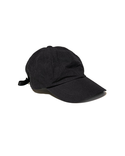 lost & found MAN-TLE MAN-TLE R20C3 'Deep Cap' Black Linen