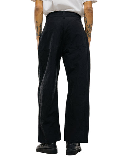 lost & found MAN-TLE MAN-TLE R20P4 Wide Pants Black Linen