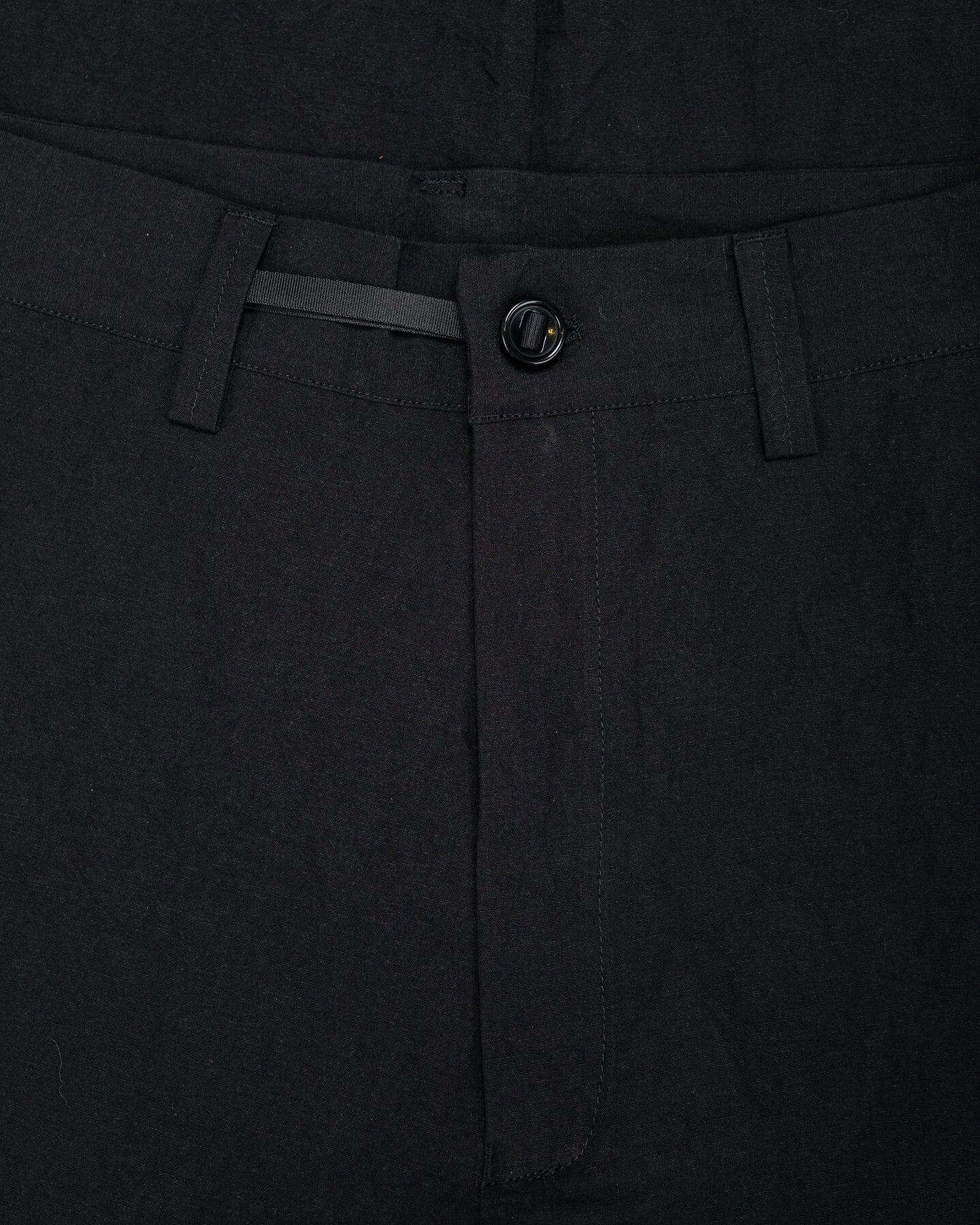 lost & found MAN-TLE MAN-TLE R20P4 Wide Pants Black Linen