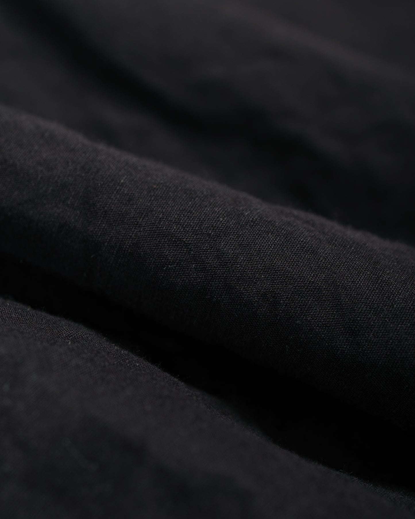 lost & found MAN-TLE MAN-TLE R20P4 Wide Pants Black Linen