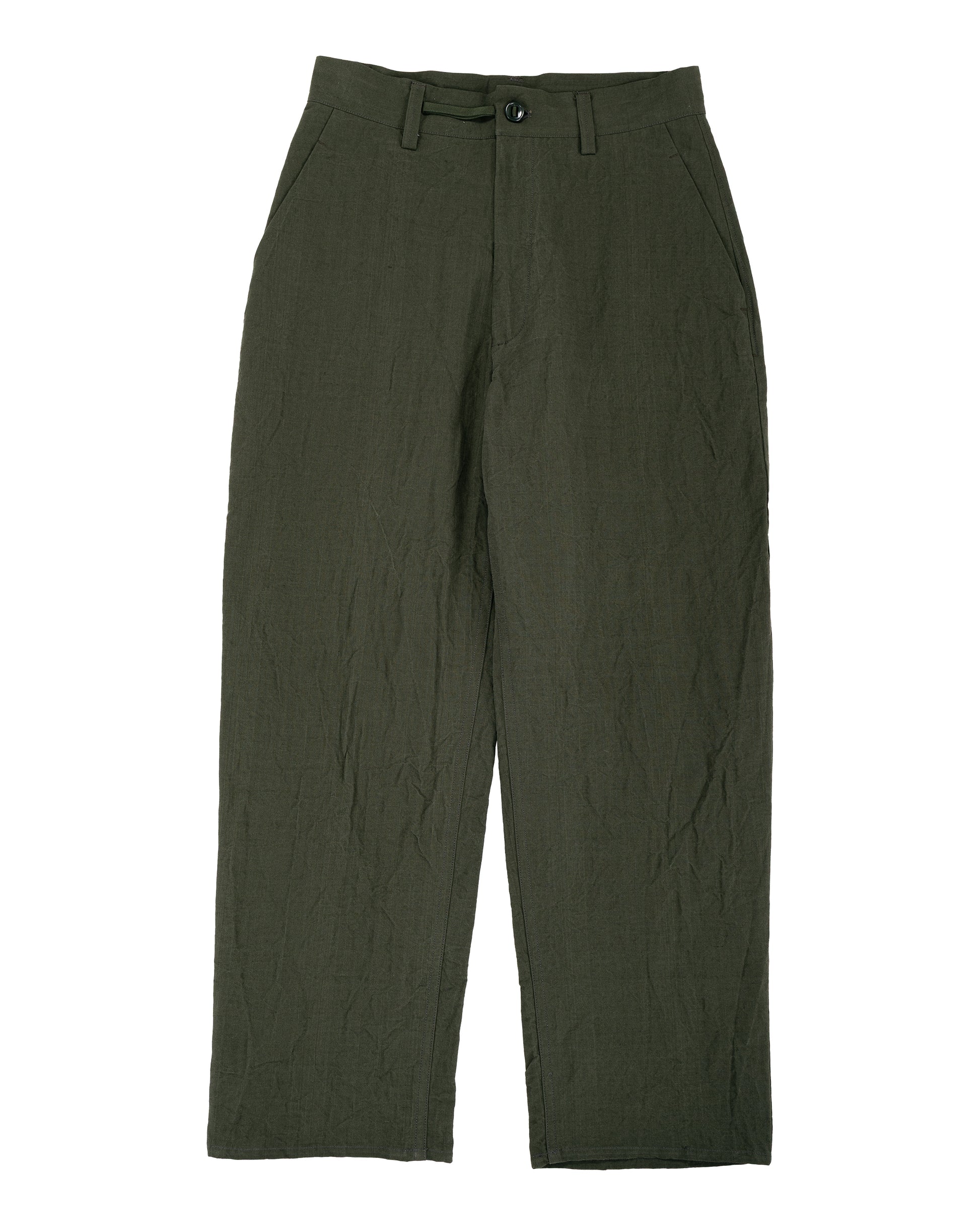 lost & found MAN-TLE MAN-TLE R20P4 Wide Pants Woodland Linen