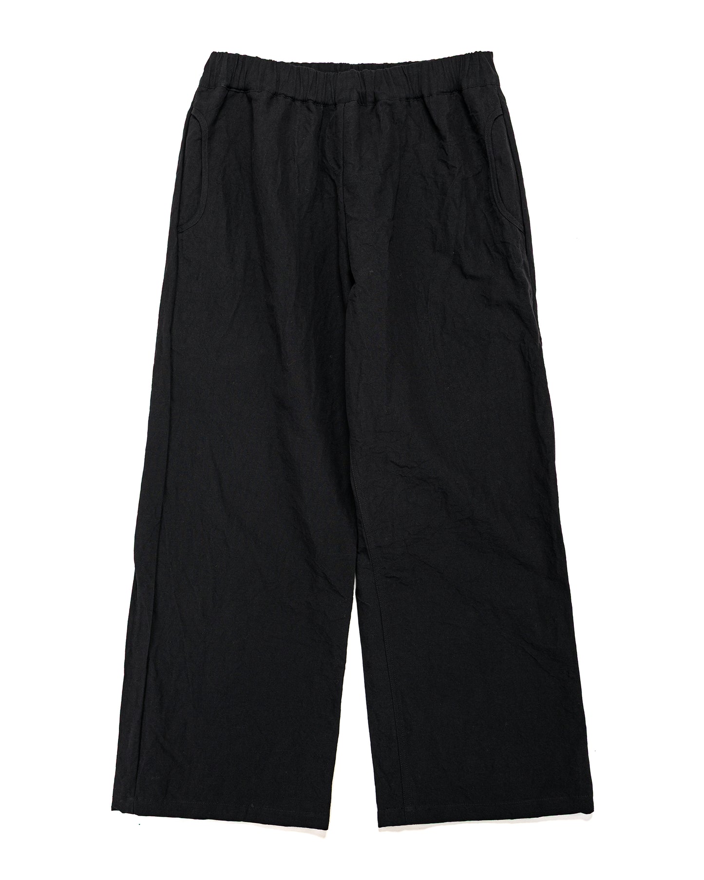 lost & found MAN-TLE MAN-TLE R20P5 'Solid Pant' Black Linen