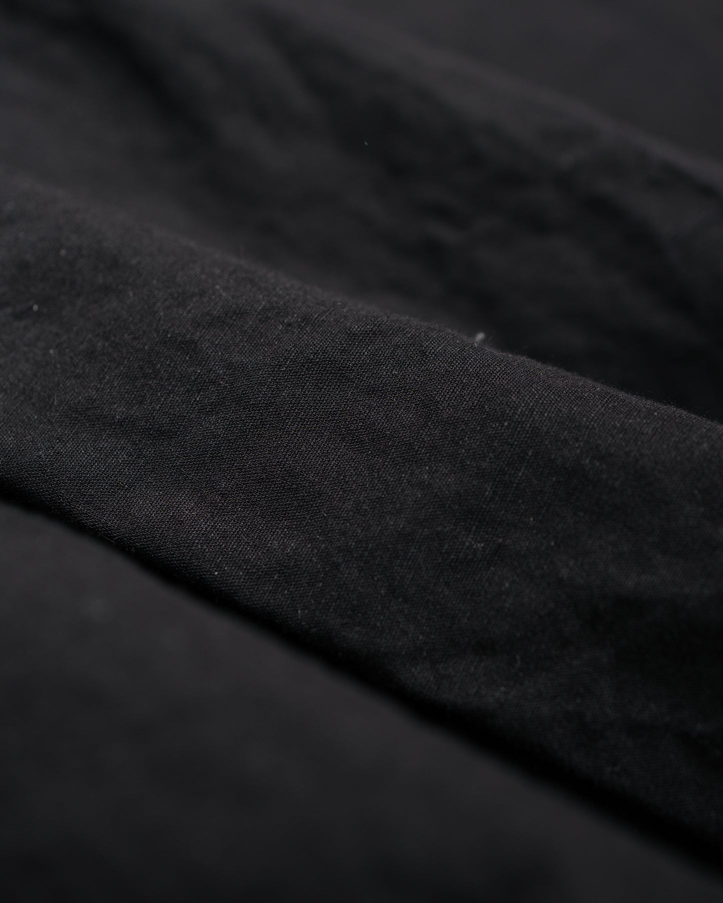lost & found MAN-TLE MAN-TLE R20P5 'Solid Pant' Black Linen