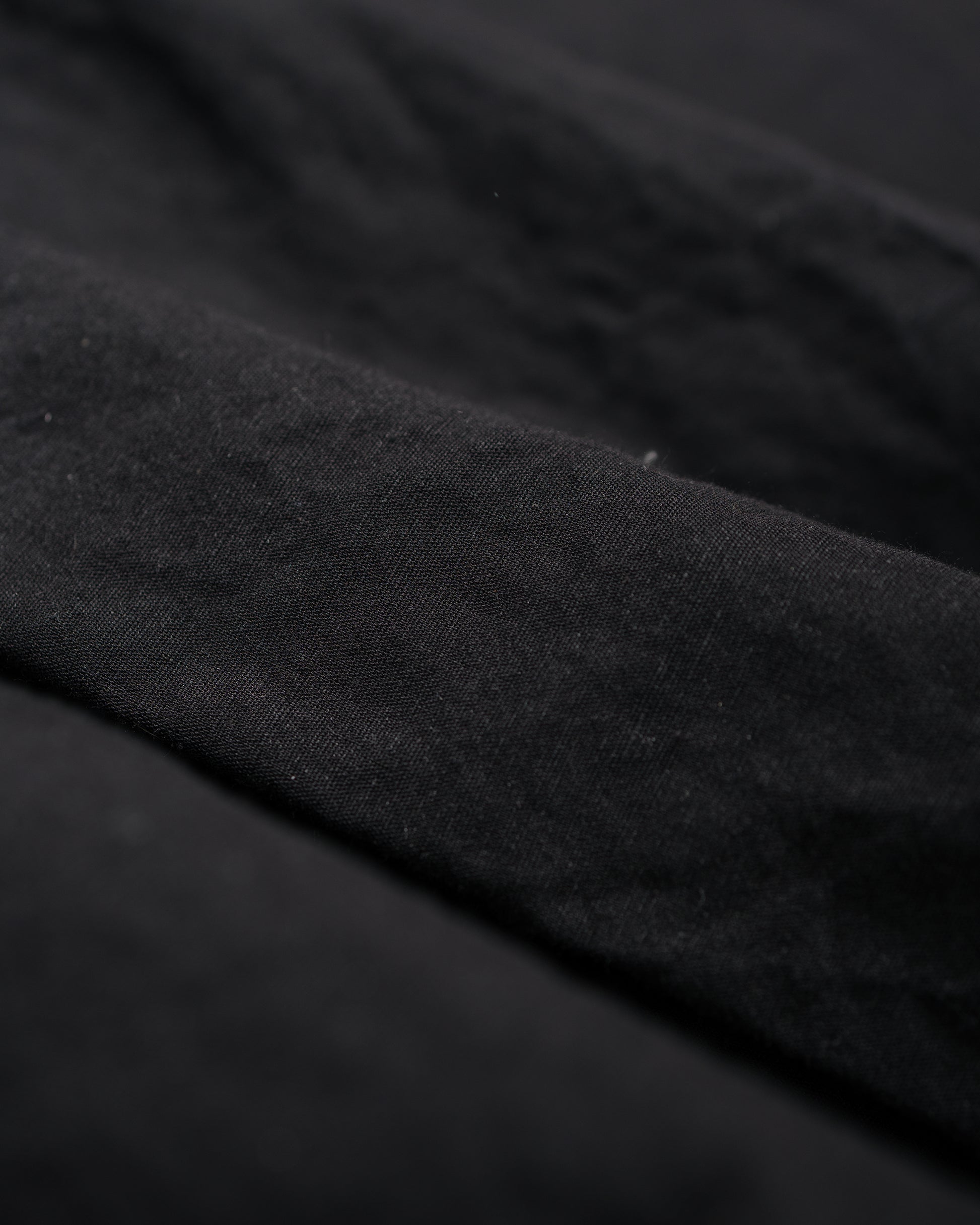 lost & found MAN-TLE MAN-TLE R20P5 'Solid Pant' Black Linen