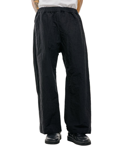 lost & found MAN-TLE MAN-TLE R20P5 'Solid Pant' Black Linen