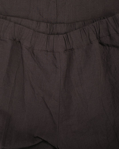 lost & found MAN-TLE MAN-TLE R20P5 'Solid Pant' Earth Linen