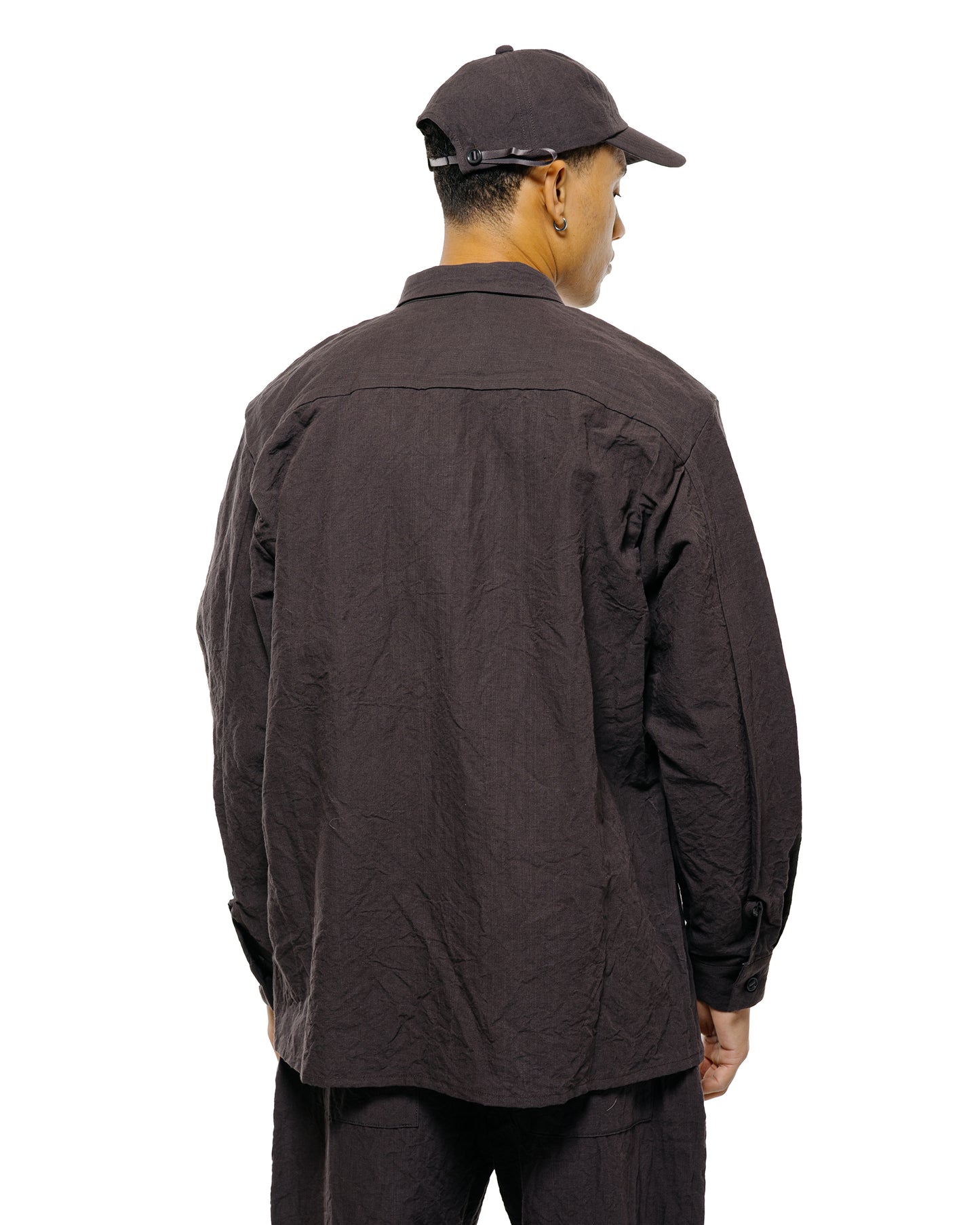 lost & found MAN-TLE MAN-TLE R20S1 'New Shirt' Earth Linen