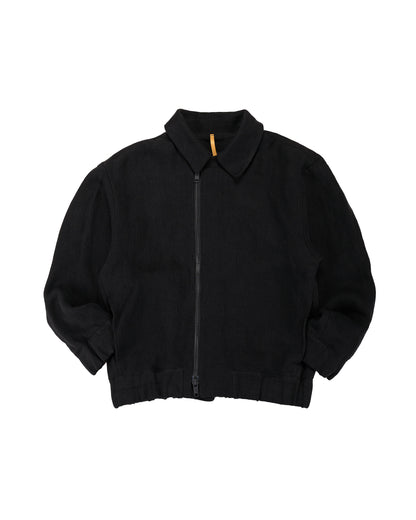 lost & found MAN-TLE MAN-TLE R20S3 'Zip Gum Shirt' Black 20hr Canvas