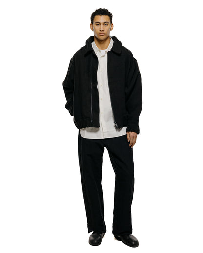 lost & found MAN-TLE MAN-TLE R20S3 'Zip Gum Shirt' Black 20hr Canvas