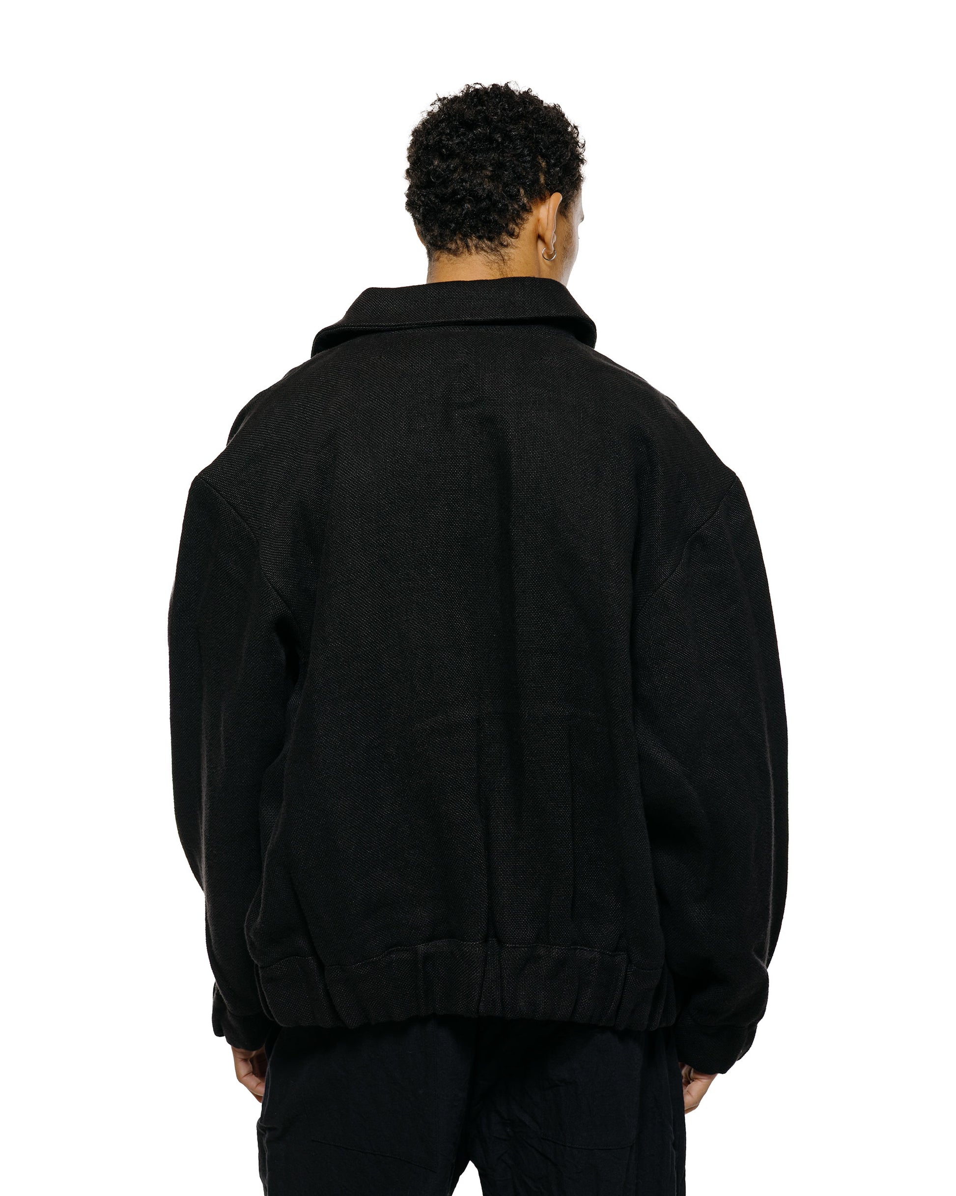lost & found MAN-TLE MAN-TLE R20S3 'Zip Gum Shirt' Black 20hr Canvas