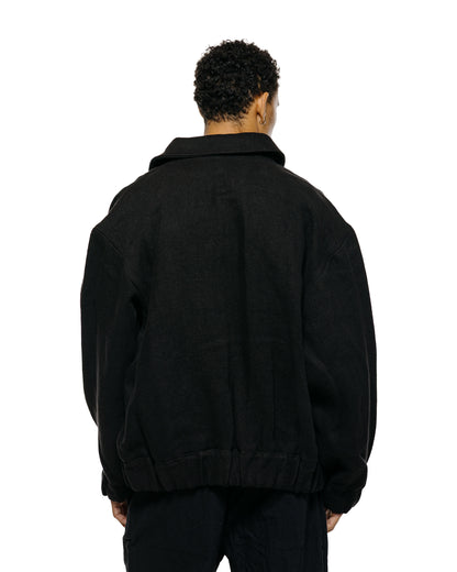 lost & found MAN-TLE MAN-TLE R20S3 'Zip Gum Shirt' Black 20hr Canvas