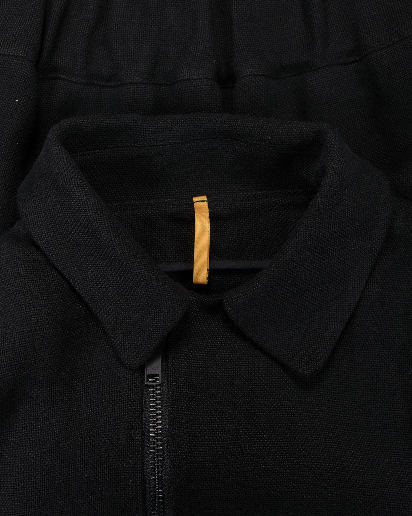 lost & found MAN-TLE MAN-TLE R20S3 'Zip Gum Shirt' Black 20hr Canvas