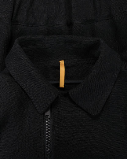 lost & found MAN-TLE MAN-TLE R20S3 'Zip Gum Shirt' Black 20hr Canvas