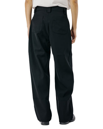 MAN-TLE R21Y6 Patch Pants Black Impact Wool