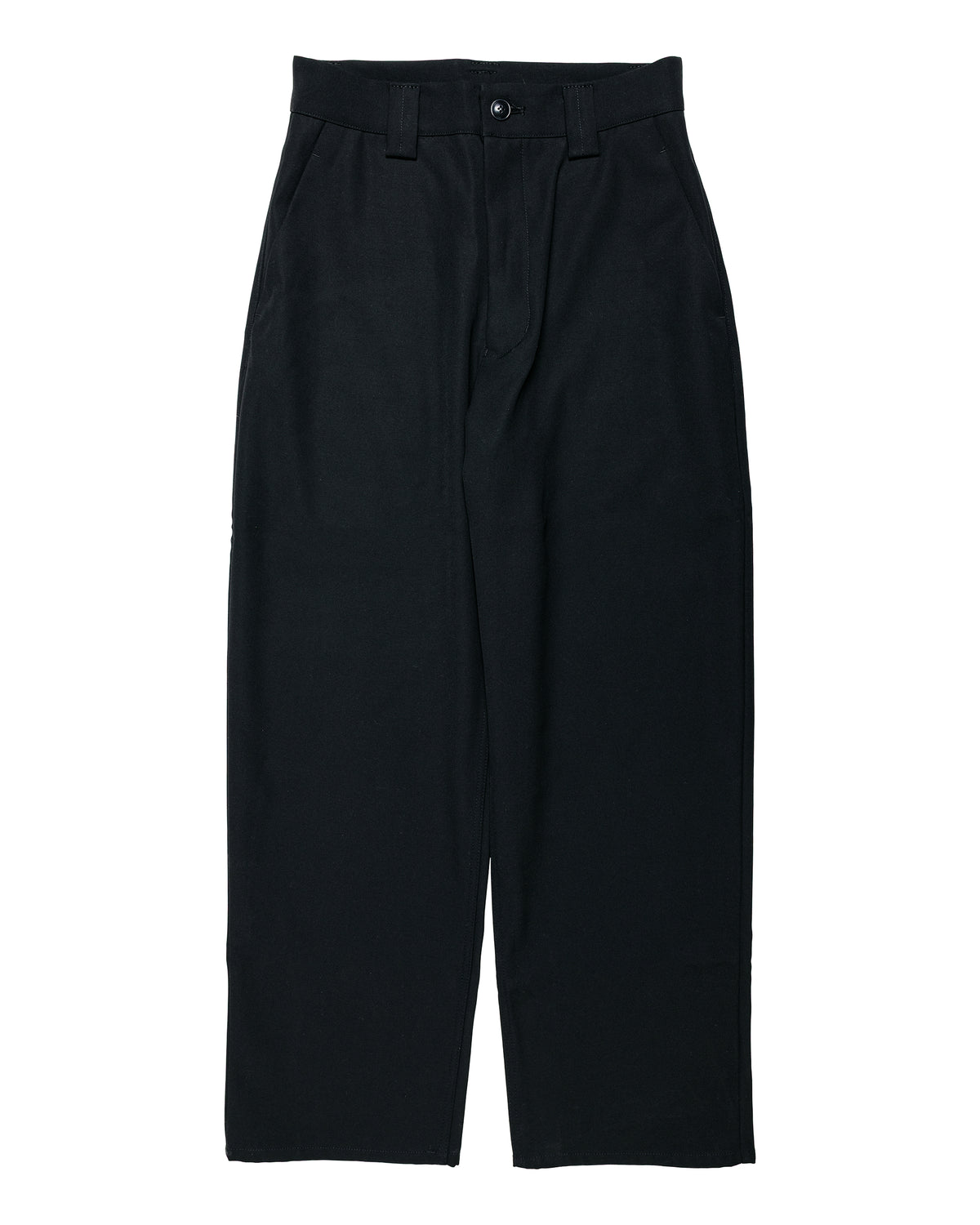 MAN-TLE R21Y6 Patch Pants Black Impact Wool