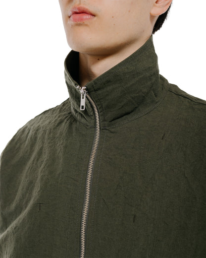 lost & found MAN-TLE MAN-TLE R20S3 'Track Shirt' Woodland Linen
