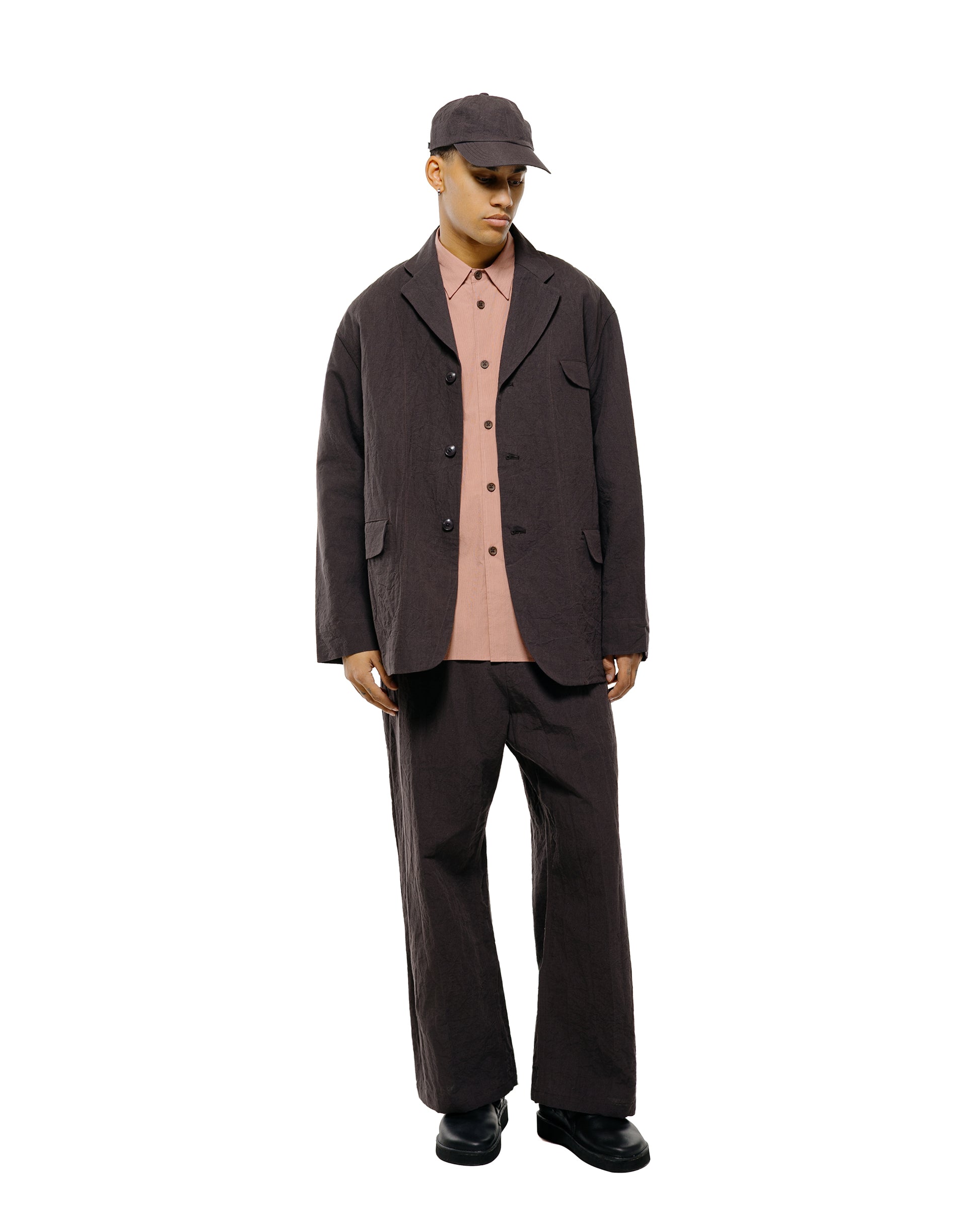 lost & found MAN-TLE MAN-TLE R20Y4 'Big Blazer' Earth Linen