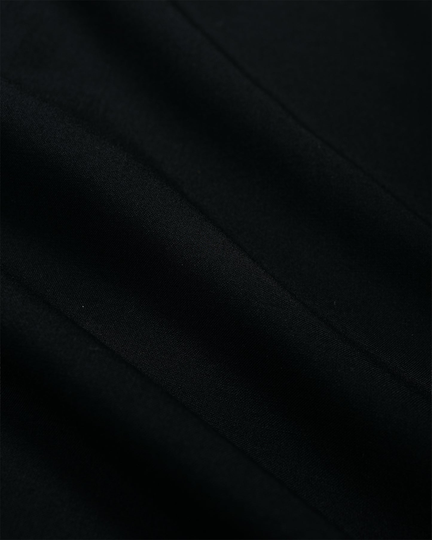 lost & found MARKAWARE MARKAWARE Comfort Fit Shirt Organic Wool 2/80 Tropical Black