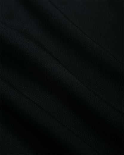 lost & found MARKAWARE MARKAWARE Comfort Fit Shirt Organic Wool 2/80 Tropical Black