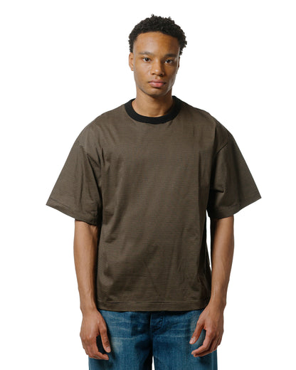 lost & found MARKAWARE MARKAWARE Comfort Fit Tee Organic Supima Border Olive