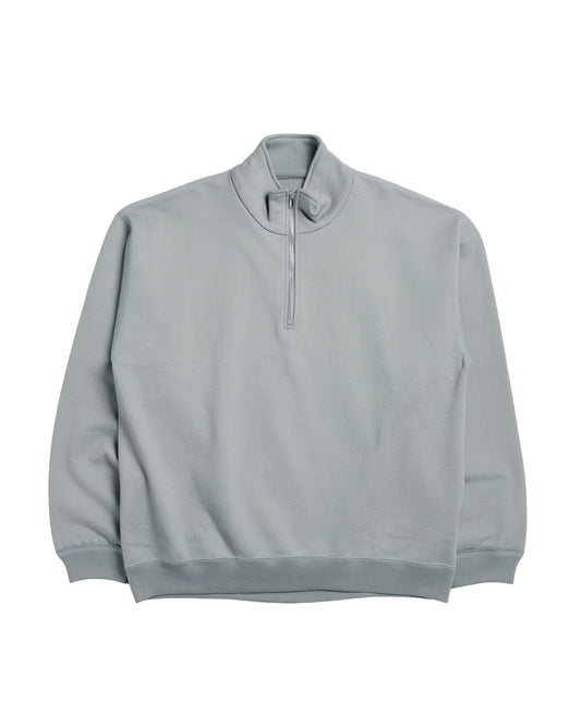MARKAWARE Comfort Half Zip Organic Cotton Heavy Fleece Sage Green
