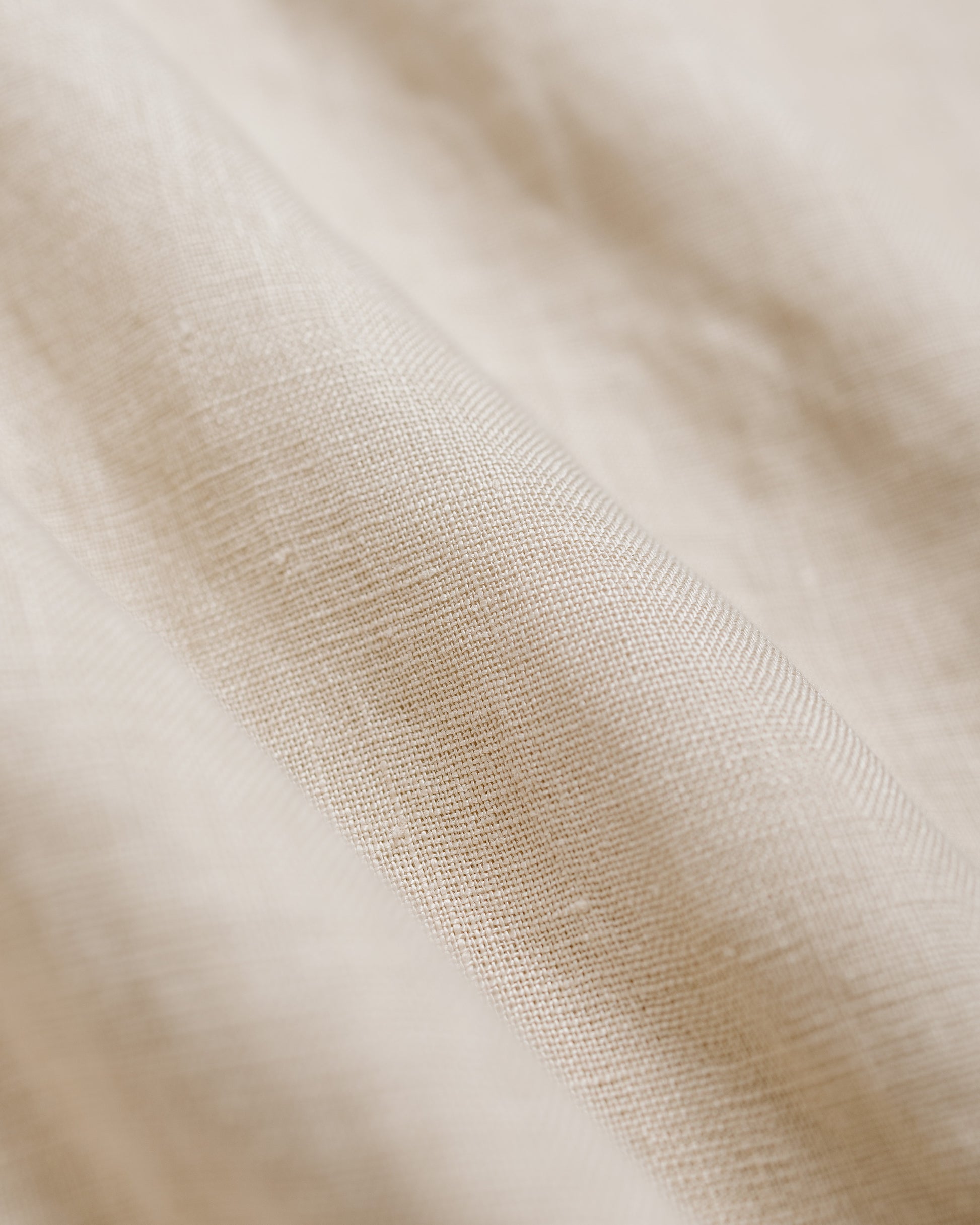 lost & found MARKAWARE MARKAWARE Double Pleated Easy Trousers Hemp Shirting Taupe