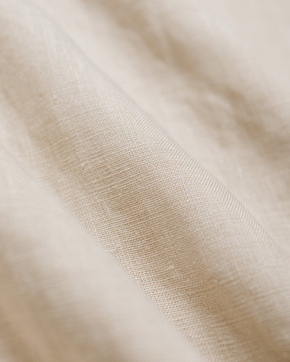 lost & found MARKAWARE MARKAWARE Double Pleated Easy Trousers Hemp Shirting Taupe