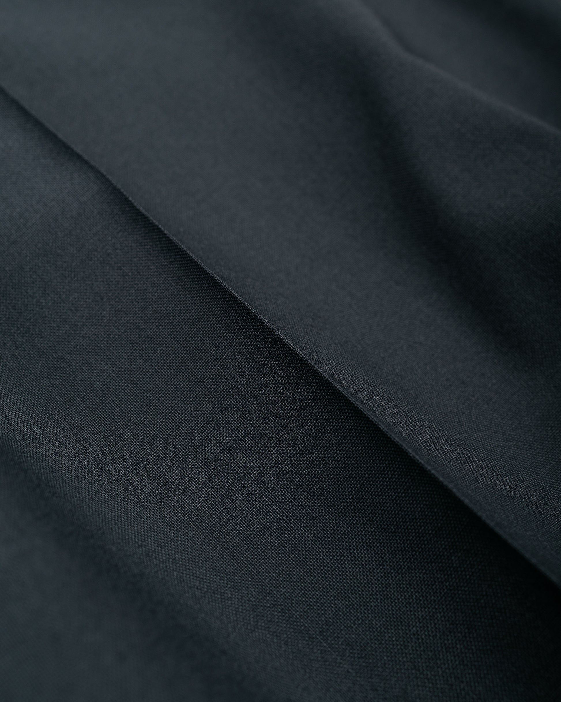 lost & found MARKAWARE MARKAWARE Flat Tapered Easy Trousers Organic Wool 2/80 Tropical Charcoal