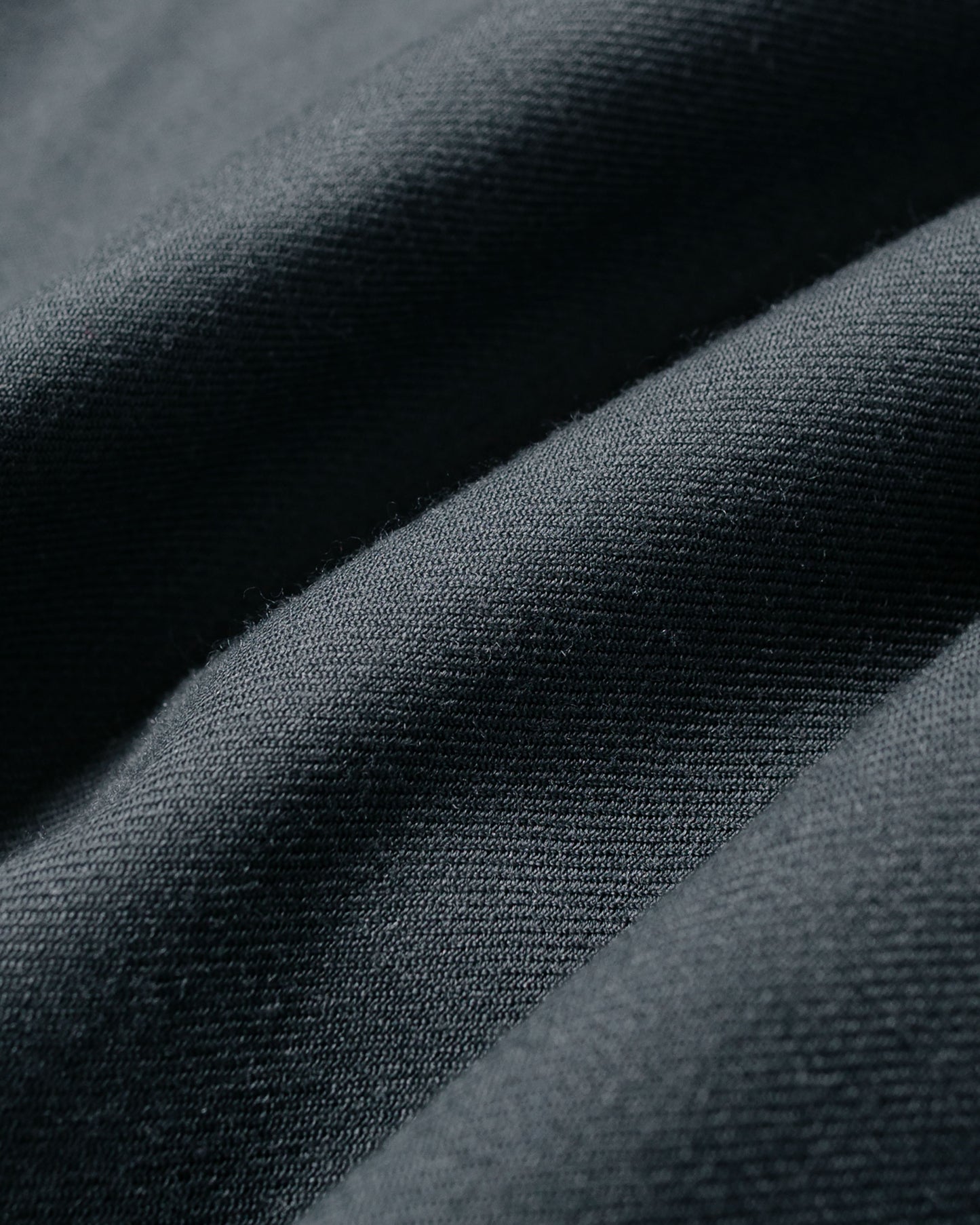lost & found MARKAWARE MARKAWARE Half Zip Service Jacket 2/80 Organic Wool Viyella Forest Grey