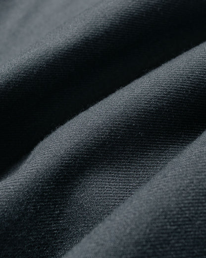 lost & found MARKAWARE MARKAWARE Half Zip Service Jacket 2/80 Organic Wool Viyella Forest Grey