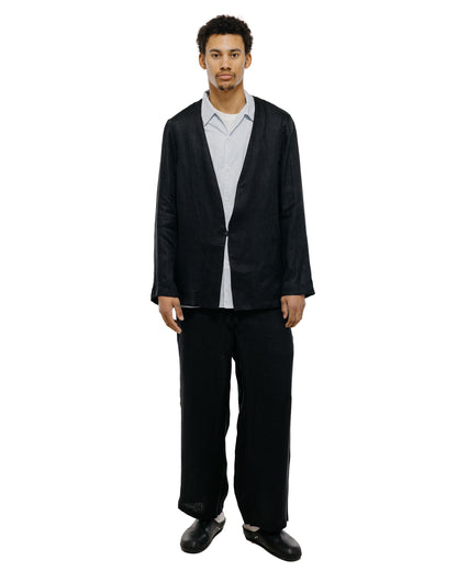 MARKAWARE Italian Open Collar Shirt Organic Cotton 90/1 Lawn Ice