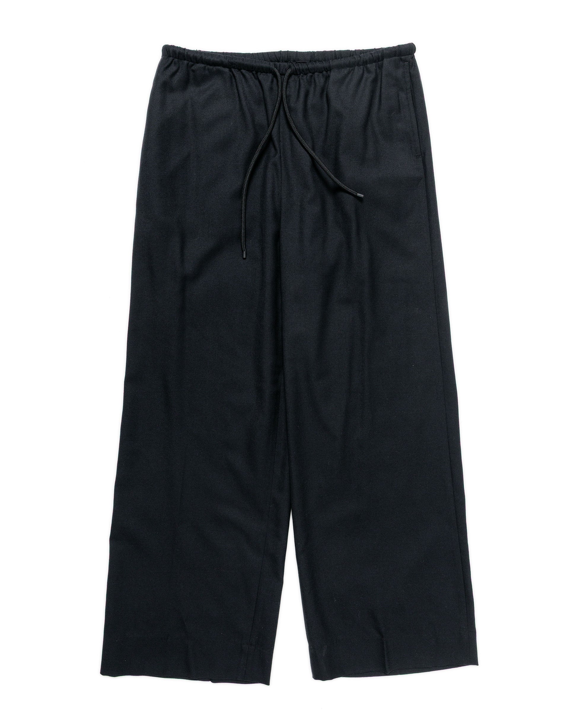 lost & found MARKAWARE MARKAWARE Pajamas Pants 2/80 Organic Wool Viyella Black